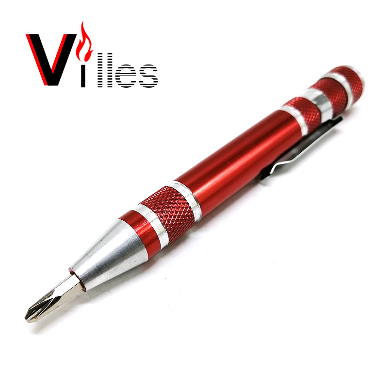 8 in 1 Pocket Precision Mini Screwdriver Pen Multi-purpose DIY Repair - Image 4