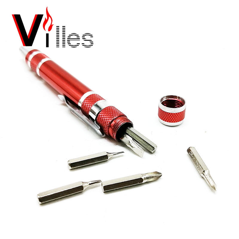 8 in 1 Pocket Precision Mini Screwdriver Pen Multi-purpose DIY Repair - Image 5